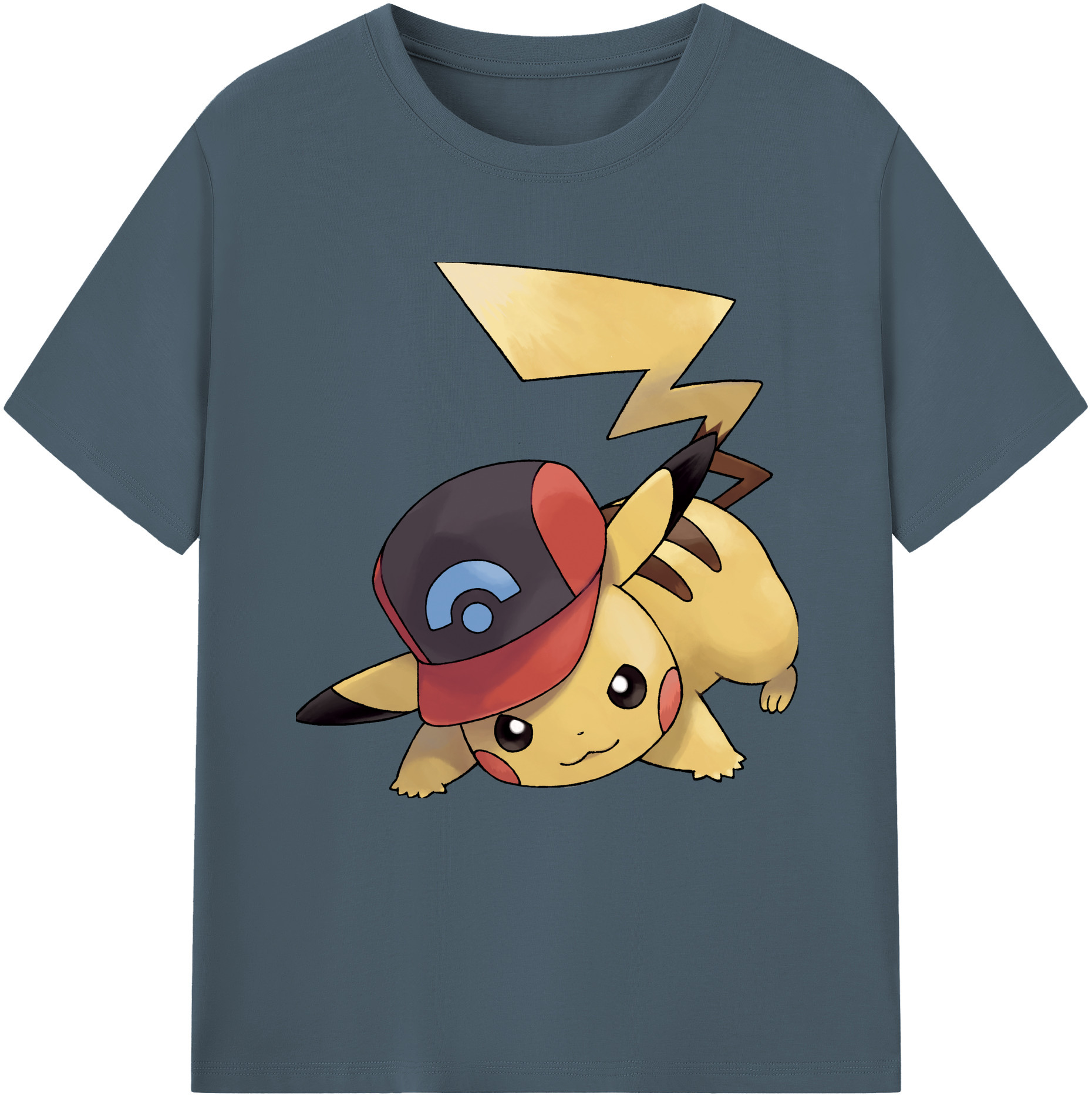 （画像用） ポケットモンスター Pokémon 綿100％半袖Tシャツ（フロントプリント）